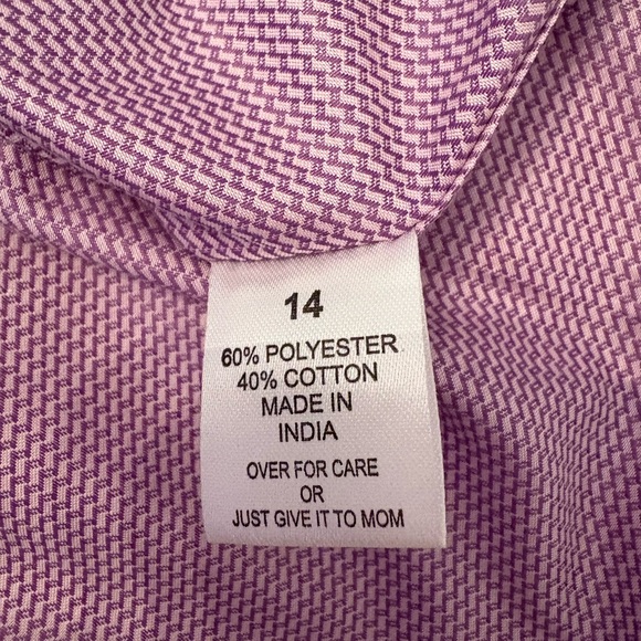 NWT youth size 14 Dress shirt - Picture 8 of 9